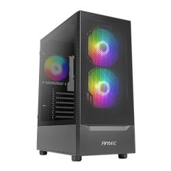 MIDI-TOWER ZWART MICRO-ATX, MINI-ITX  EXCL. VOEDING