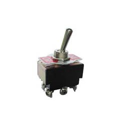 TUIMEL 2 X OM 3ST 5A/250V MET ON/ON  PLAATJE EN SCHROEFAANSLUITING