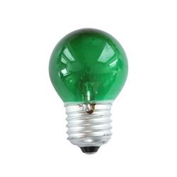 LAMP KOGEL E27 15W GROEN TRANSPARANT