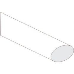 KRIMPKOUS 120CM 9.5MM TRANSPARANT