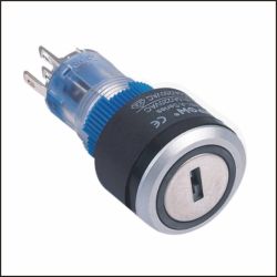 SLEUTEL 1 X OM 2ST. 250V/5A SLEUTEL IN 2 STANDEN UITNEEMBAAR