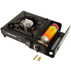 KOOKTOESTEL DRAAGBAAR IN KOFFER INCL. 4 PATRONEN