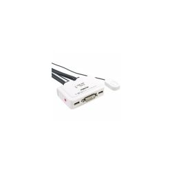 KVM SWITCH 2 VOUDIG DVI-D/USB/AUDIO