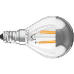 LEDLAMP KOPSPIEGEL 4W 2700K 350LM ZILVER E14