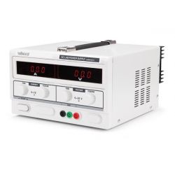 LABORATORIUMVOEDING 0-30V /10A DUBBELE LCD DISPLAY