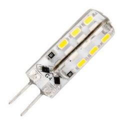 LED LAMP 12VDC 3000K 1.5W 250LM G4