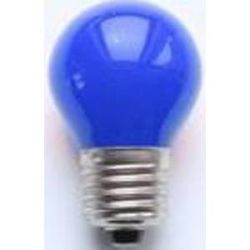 LEDLAMP KOGEL 1W BLAUW 230VAC E27