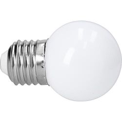 LEDLAMP KOGEL 1W MAT WARMWIT 2700K E27