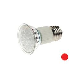 LED LAMP 230V ROOD E27 1W