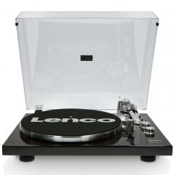 PLATENSPELER MET BLUETOOTH DONKERBRUIN