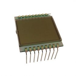 LCD DISPLAY 2 DIGIT 12,7MM PINS 13MM REFLECTIVE 5 STUKS
