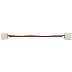 KABEL MET PUSH CONNECTOREN VOOR FLEXIBELE LED-STRIP - 10 MM- 1 KLEUR