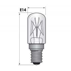 LAMP SCHROEF E14 24V 3W