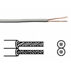 LUIDSPREKERKABEL 2 X 0.75MM2 GRIJS