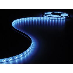 LED STRIP BLAUW 1M X 8MM 12VDC/4.8W 60LEDS/P.M. IP61 ZELFKLEVEND