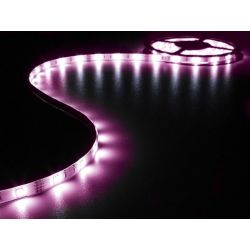 LED STRIP RGB 1M X 10MM 12VDC/8W 30LEDS/P.M. IP61 ZELFKLEVEND