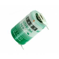 LITHIUM 3.6V 1200MA 1/2AA 14.6X24.8MM MET PRINTAANSLUITING 2P