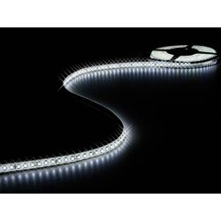 LED STRIP KOUD WIT 1M X 10MM 24VDC/10W 120LEDS/P.M. IP61 ZELKLEVEND