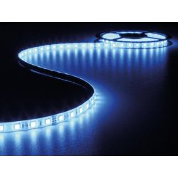 LED STRIP BLAUW 1M X 10MM 24VDC/10W  60LEDS/P.M. IP61 ZELFKLEVEND