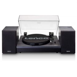 PLATENSPELER MET BLUETOOTH EN TWEE EXTERNE LUIDSPREKERS