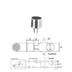 MICROFOON ELEMENT ELEKTRET 10MM