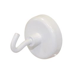 MAGNEET NEODYMIUM ROND 32MM MET HAAK 2 STUKS