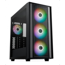 MASTER BOX MB600 MIDI-TOWER GLAS ZWART ZONDER PSU