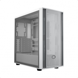 MASTER BOX MB600 LITE MIDI-TOWER GLAS ZILVER ZONDER PSU