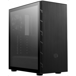 MASTER BOX MB600L V2 MIDI-TOWER GLAS ZWART ZONDER PSU