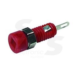 STEKKERBUS 2MM ROOD