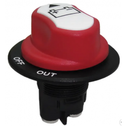HOOFDSTROOMSCHAKELAAR 50A 12-50VDC 2 X M4
