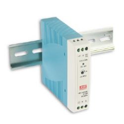 DIN-RAIL 22.5MM VOEDING 20W 12V/1.67A