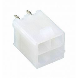 PRINT MALE RECHT  4P 250V/AC 9A
