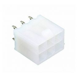 PRINT MALE RECHT  6P 250V/AC 9A