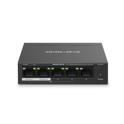 SWITCH 10/100/1000MB 5 POORT UTP WAARVAN 4 POORTEN POE