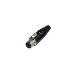 XLR MINI PLUG 4P FEMALE