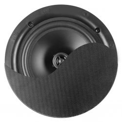 PLAFONDSPEAKER 5/10/20W 100V 130MM ZWART