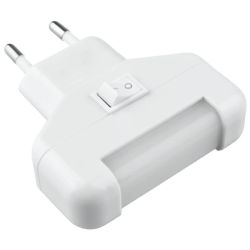 NACHTLAMPJE LED 0.12W MET SCHAKELAAR