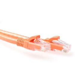 PATCHKABEL UTP CAT6A 1,5M SNAGLESS ORANJE