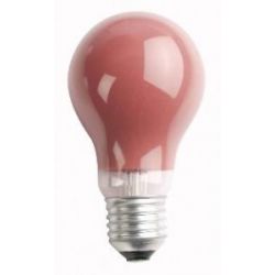 LAMP STANDAARD E27 25W ROOD