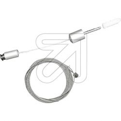 ALUMINIUM PROFIEL HANGBEVESTIGING MET STRAALDRAAD 2M PER STUK