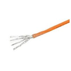 S/FTP 4X2 CAT7 ORANJE MASSIEF PER 2 ADERS AFGESCHERMD