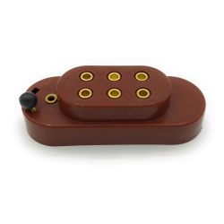 BATTERIJ AANSLUITING 4.5V BRUIN MET SCHAKELAAR GESCHIKT VOORBATTERIJHOUDER PHBH345