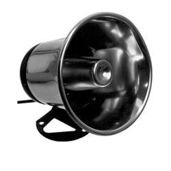 HOORNSPEAKER 8OHM 10W RMS 134X125MM GOUDKLEURIG