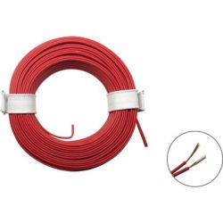 MONTAGE SNOER 2X0.14MM2 ROOD 5M