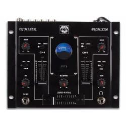 MENGPANEEL 2 KANAALS 5 INPUTS (2XLINE/2XPHONO/1XMICROFOON)