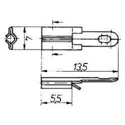 PRINTPENSCHUIF 1.3MM 25 STUKS VERTINT