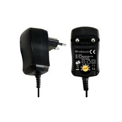 ADAPTER 3V/4,5V/5V/6V/7V/9V/12V 600MA GESTABLISEERD