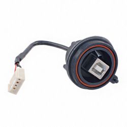 USB-B CHASSISDEEL IP68 NAAR 5P HEADER MET 132MM KABEL