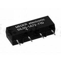 RELAIS SIL REED  5VDC/500 OHM/10MA 1 X MAAK 15W/1A + DIODE
